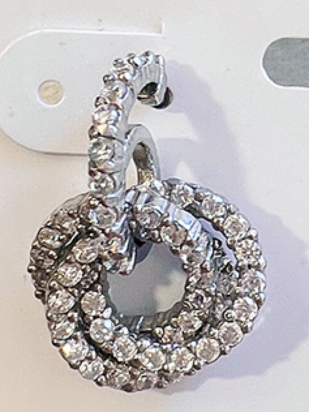 Giani Bernini | Sterling Silver & Cubic Zirconia Earrings | NWT - Picture 2 of 4